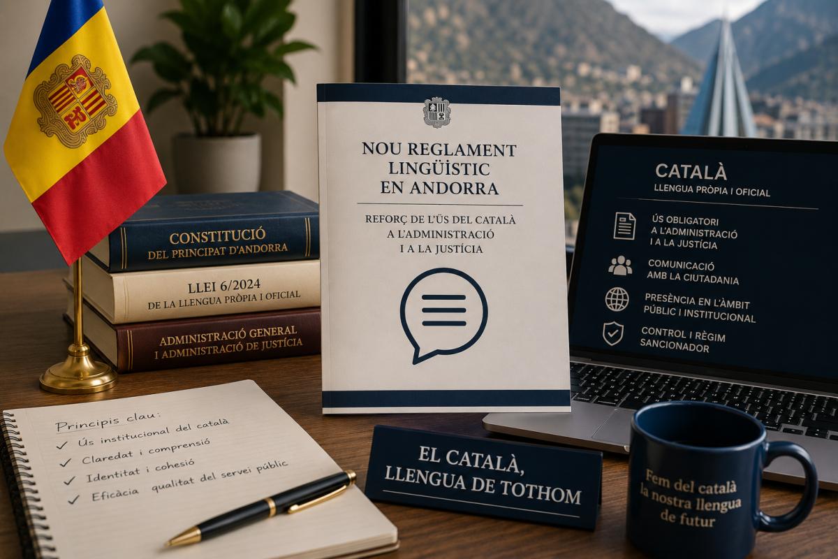 Nuevo Reglamento lingüístico en Andorra: refuerzo del uso obligatorio del catalán en la Administración y la Justicia