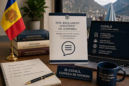 Nuevo Reglamento lingüístico en Andorra: refuerzo del uso obligatorio del catalán en la Administración y la Justicia