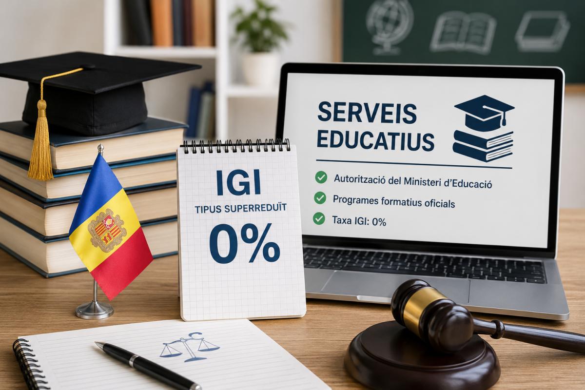 Servicios educativos y tipo superreducido del IGI: la Batllia reafirma el criterio restrictivo de Tributs